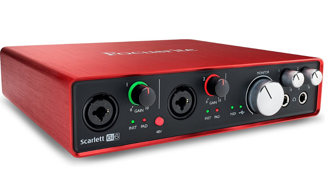 FOCUSRITE SCARLETT 6I6 (2ND GEN) 6IN/6OUT USB AUDIO INTERFACE, FOCUSRITE, AUDIO INTERFACE, focusrite-audio-interface-f15-mosc0016, ZOSO MUSIC SDN BHD
