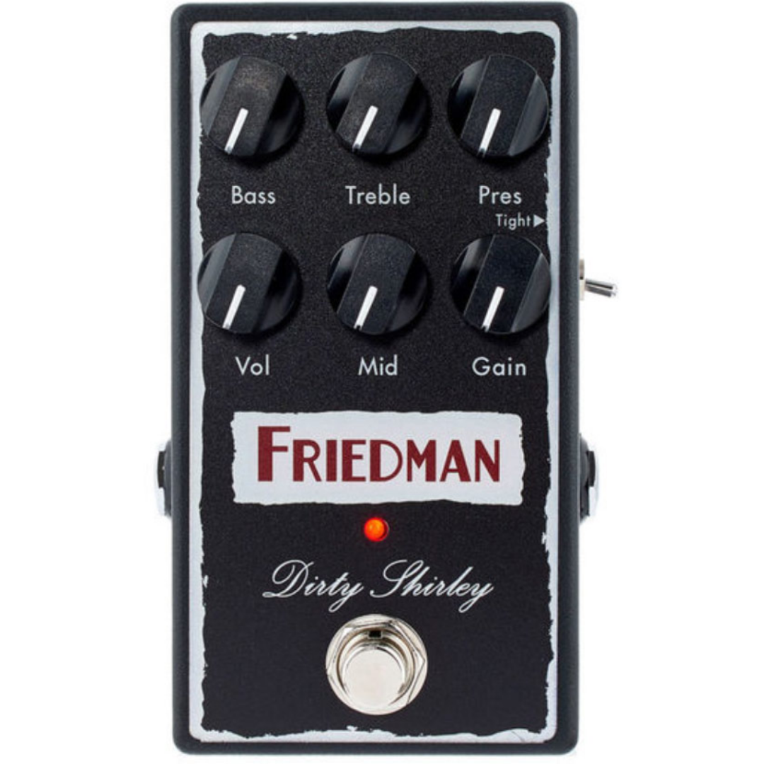FRIEDMAN AMPLIFICATION DIRTY SHIRLEY OVERDRIVE GUITAR EFFECTS PEDAL (MID TO HIGH GAIN), FRIEDMAN, EFFECTS, friedman-effects-dirtyshirley, ZOSO MUSIC SDN BHD
