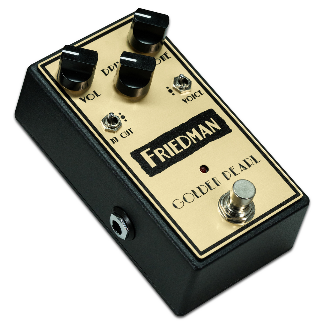 FRIEDMAN AMPLIFICATION GOLDEN PEARL OVERDRIVE EFFECT PEDAL, FRIEDMAN, EFFECTS, friedman-effects-goldenpearl, ZOSO MUSIC SDN BHD
