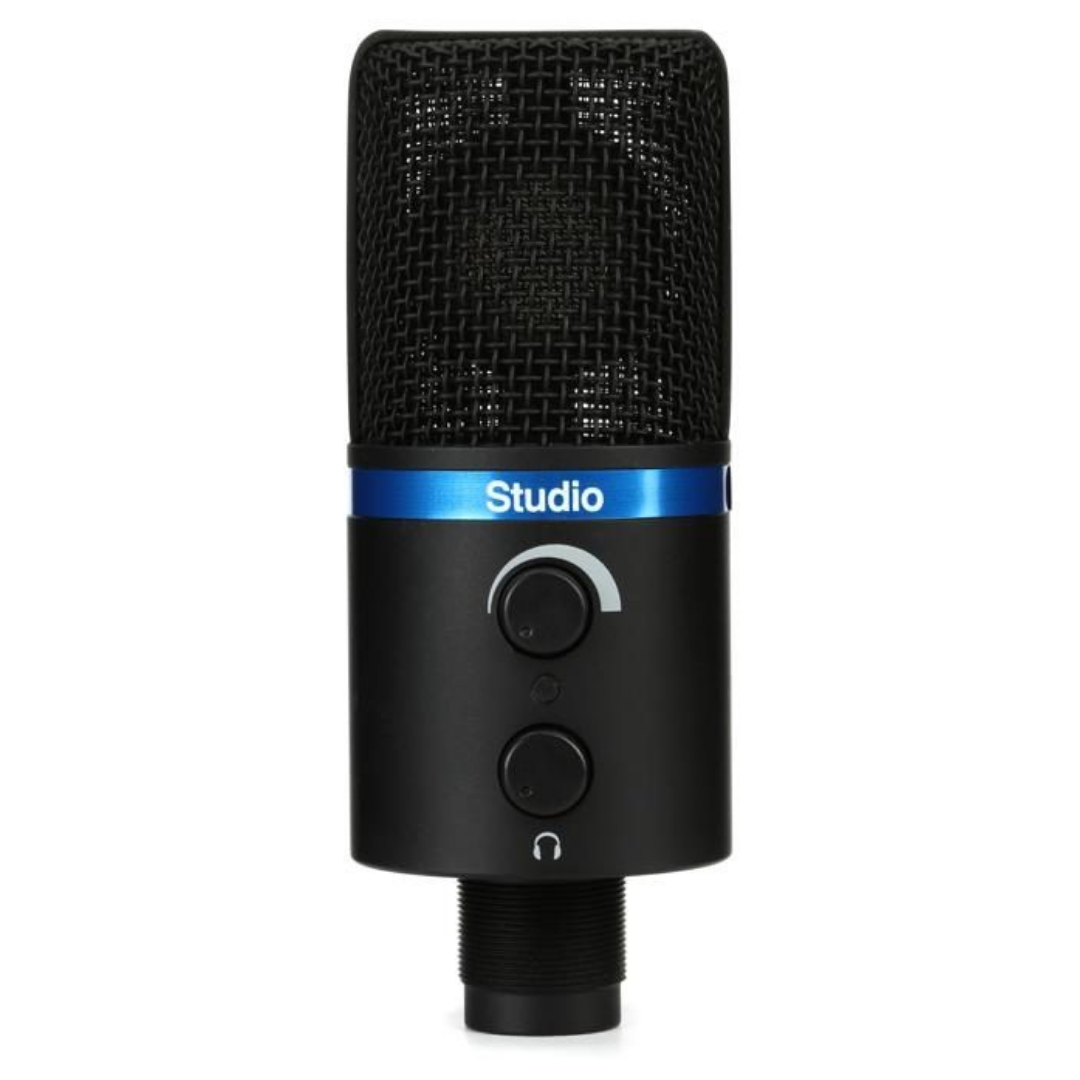 IK MULTIMEDIA IRIG MIC STUDIO USB DIGITAL CONDENSER MICROPHONE, IK MULTIMEDIA, CONDENSER MICROPHONE, ik-multimedia-condenser-microphone-i10-ip-irig-micstdbla-in, ZOSO MUSIC SDN BHD