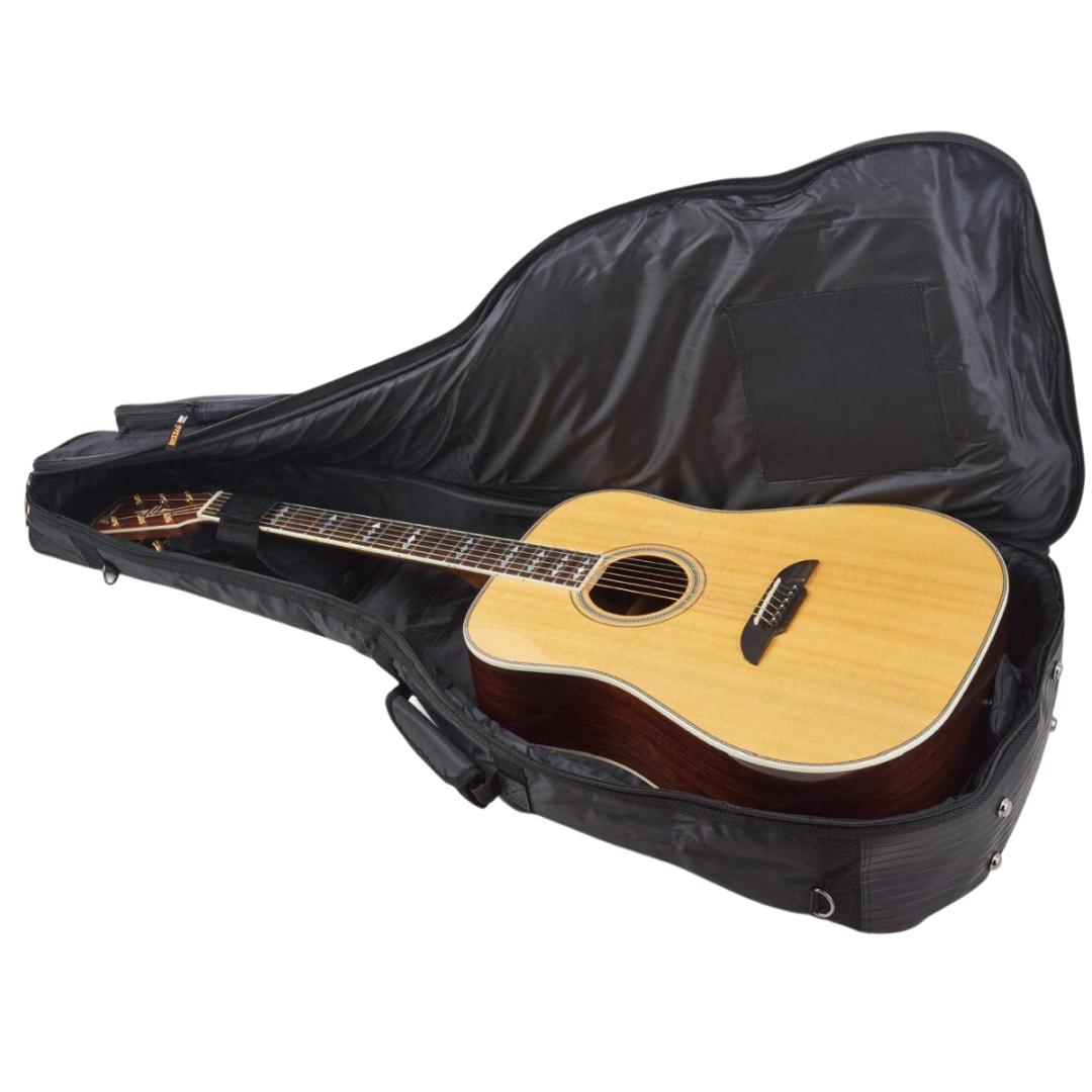 WARWICK RB20509B DELUXE ACOUSTIC GUITAR BAG COLOR BLACK, WARWICK, CASES & GIG BAGS, warwick-cases-gig-bags-w07-rb20509b, ZOSO MUSIC SDN BHD