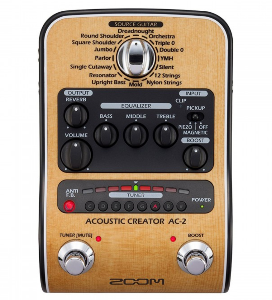 ZOOM AC-2 ACOUSTIC CREATOR, ZOOM, EFFECTS, zoom-effects-ac2, ZOSO MUSIC SDN BHD