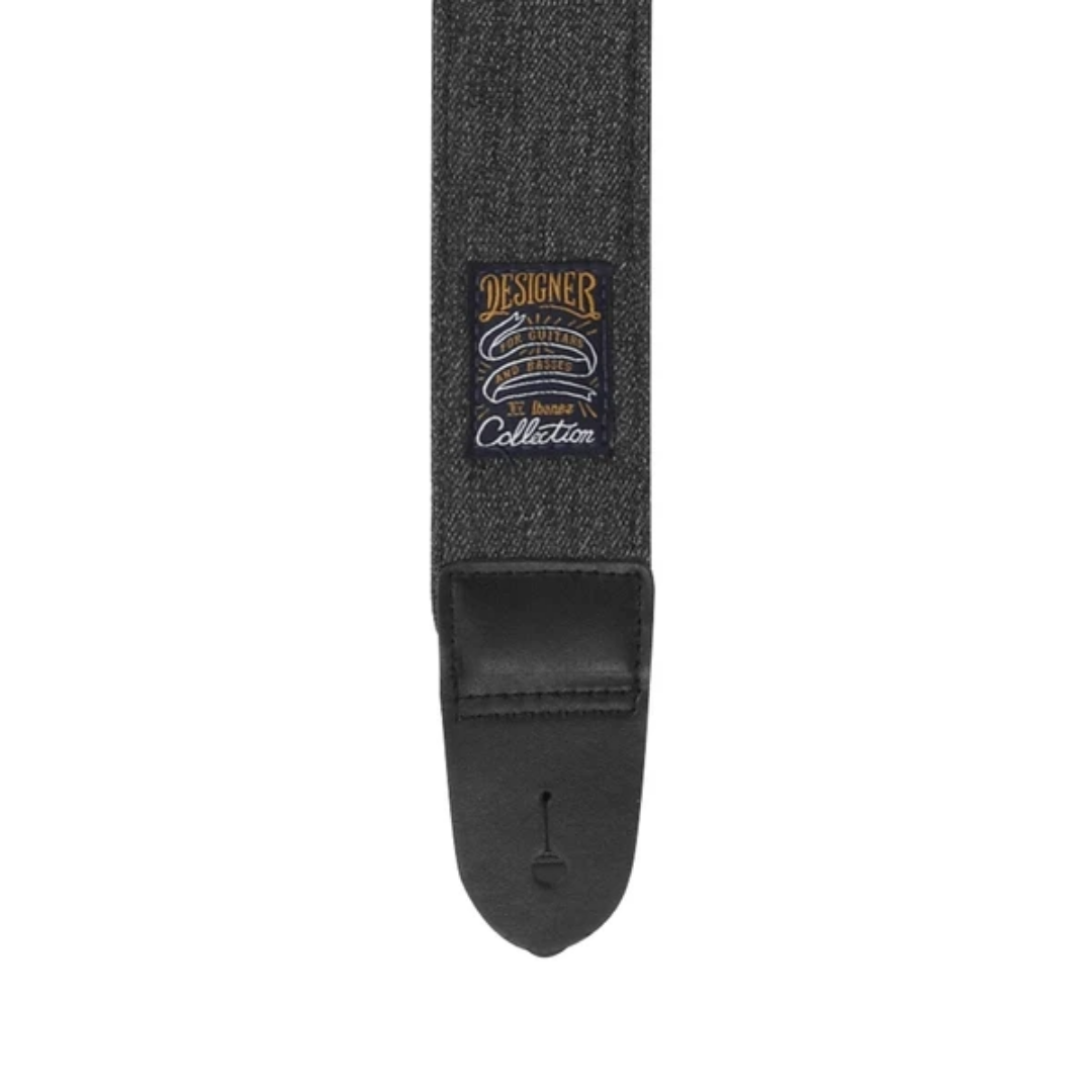 IBANEZ DCS50D DESIGNER COLLECTION GUITAR STRAP COLOR BLACK DENIM, IBANEZ, GUITAR & BASS ACCESSORIES, ibanez-guitar-accessories-ibadcs50d-bkd, ZOSO MUSIC SDN BHD