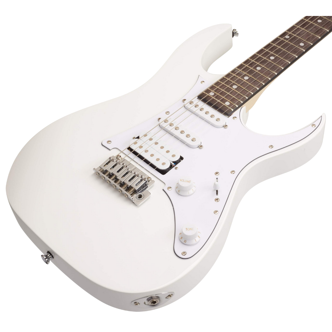 IBANEZ GIO SERIES GRG140 WH ELECTRIC GUITAR BOUND PURPLEHEART FINGERBOARD / WHITE DOT INLAY WHITE, IBANEZ, ELECTRIC GUITAR, ibanez-electric-guitar-ibagrg140-wh, ZOSO MUSIC SDN BHD
