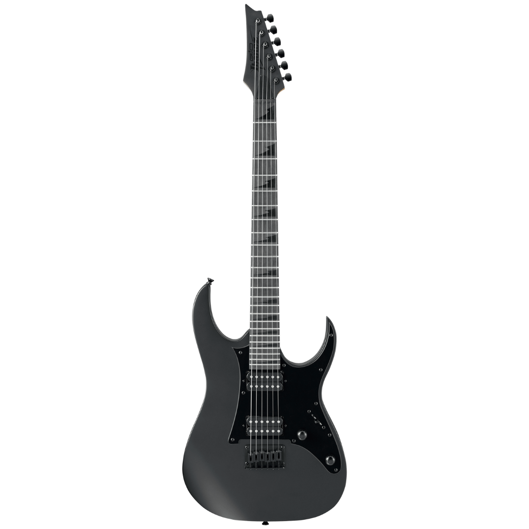 IBANEZ GRGR131EX GIO SERIES ELECTRIC GUITAR REVERSE HEADSTOCK BLACK  FLAT COLOR, IBANEZ, ELECTRIC GUITAR, ibanez-electric-guitar-ibagrgr131ex-bkf, ZOSO MUSIC SDN BHD