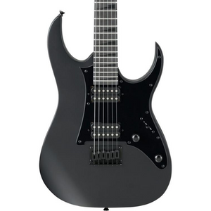 IBANEZ GRGR131EX GIO SERIES ELECTRIC GUITAR REVERSE HEADSTOCK BLACK  FLAT COLOR, IBANEZ, ELECTRIC GUITAR, ibanez-electric-guitar-ibagrgr131ex-bkf, ZOSO MUSIC SDN BHD