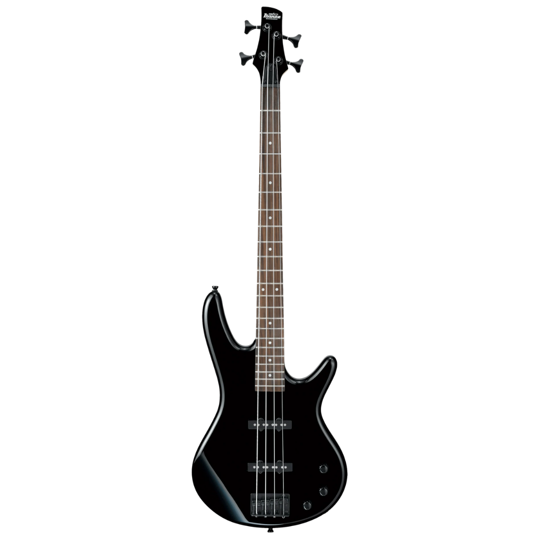 IBANEZ GIO SERIES GSR320 ELECTRIC BASS GUITAR WITH TREATED NEW ZEALAND PINE FINGERBOARD WHITE DOT INLAY BLACK, IBANEZ, BASS GUITAR, ibanez-bass-guitar-ibagsr320-bk, ZOSO MUSIC SDN BHD