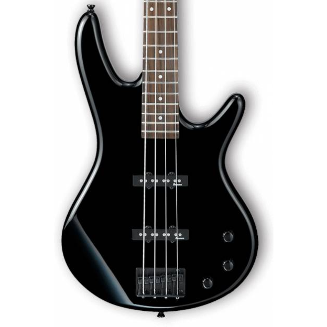 IBANEZ GIO SERIES GSR320 ELECTRIC BASS GUITAR WITH TREATED NEW ZEALAND PINE FINGERBOARD WHITE DOT INLAY BLACK, IBANEZ, BASS GUITAR, ibanez-bass-guitar-ibagsr320-bk, ZOSO MUSIC SDN BHD
