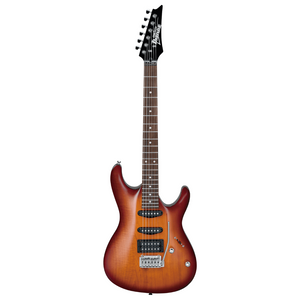 IBANEZ GIO SERIES GSA60 ELECTRIC GUITAR WITH TREATED NEW ZEALAND FINGERBOARD WHITE DOT INLAY, SUNBURST BROWN, IBANEZ, ELECTRIC GUITAR, ibanez-electric-guitar-ibagsa60-bs, ZOSO MUSIC SDN BHD