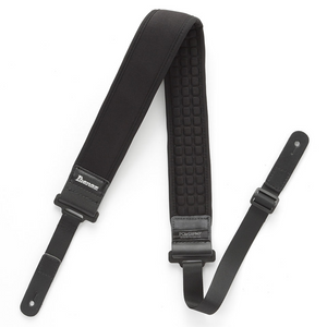 IBANEZ GSF510 POWERPAD GUITAR STRAP COLOR BLACK, IBANEZ, GUITAR & BASS ACCESSORIES, ibanez-guitar-accessories-ibagsf510, ZOSO MUSIC SDN BHD