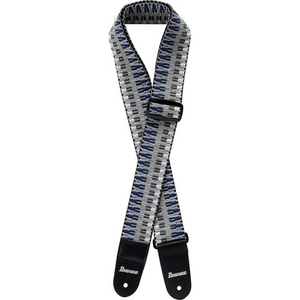 IBANEZ GSB50 GUITAR STRAP GREY C3, IBANEZ, GUITAR & BASS ACCESSORIES, ibanez-guitar-accessories-ibagsb50-c3, ZOSO MUSIC SDN BHD