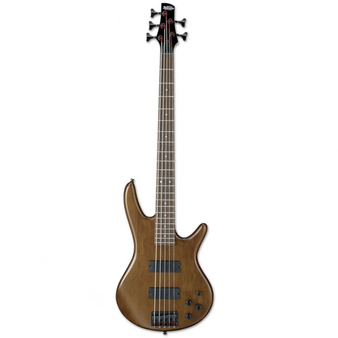 IBANEZ GSR205B WNF GIO SERIES 5 STRING BASS ELECTRIC GUITAR COLOR WALNUT FLAT, IBANEZ, BASS GUITAR, ibanez-bass-guitar-ibagsr205b-wnf, ZOSO MUSIC SDN BHD