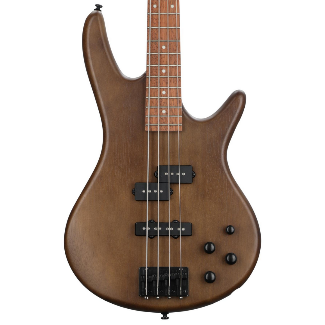 IBANEZ GSR SERIES GSR200B WNF 4 STRING BASS GUITAR WITH MAHOGANY BODY, MAPLE NECK AND ACTIVE BASS BOOST - WALNUT FLAT, IBANEZ, BASS GUITAR, ibanez-bass-guitar-ibagsr200b-wnf, ZOSO MUSIC SDN BHD