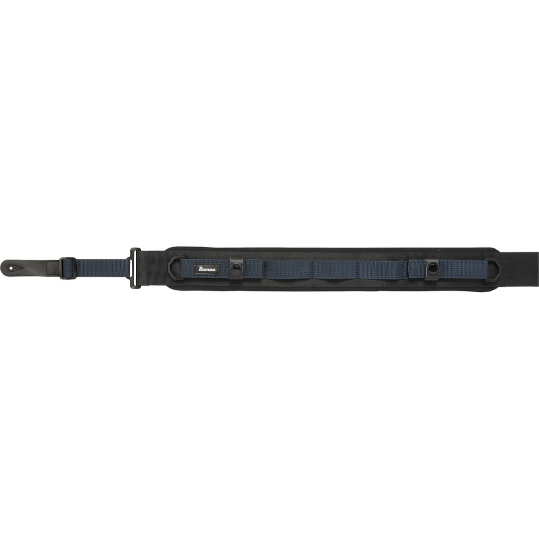 IBANEZ GSF650 POWERPAD GUITAR STRAP NAVY BLUE, IBANEZ, GUITAR & BASS ACCESSORIES, ibanez-guitar-accessories-ibagsf650-nb, ZOSO MUSIC SDN BHD