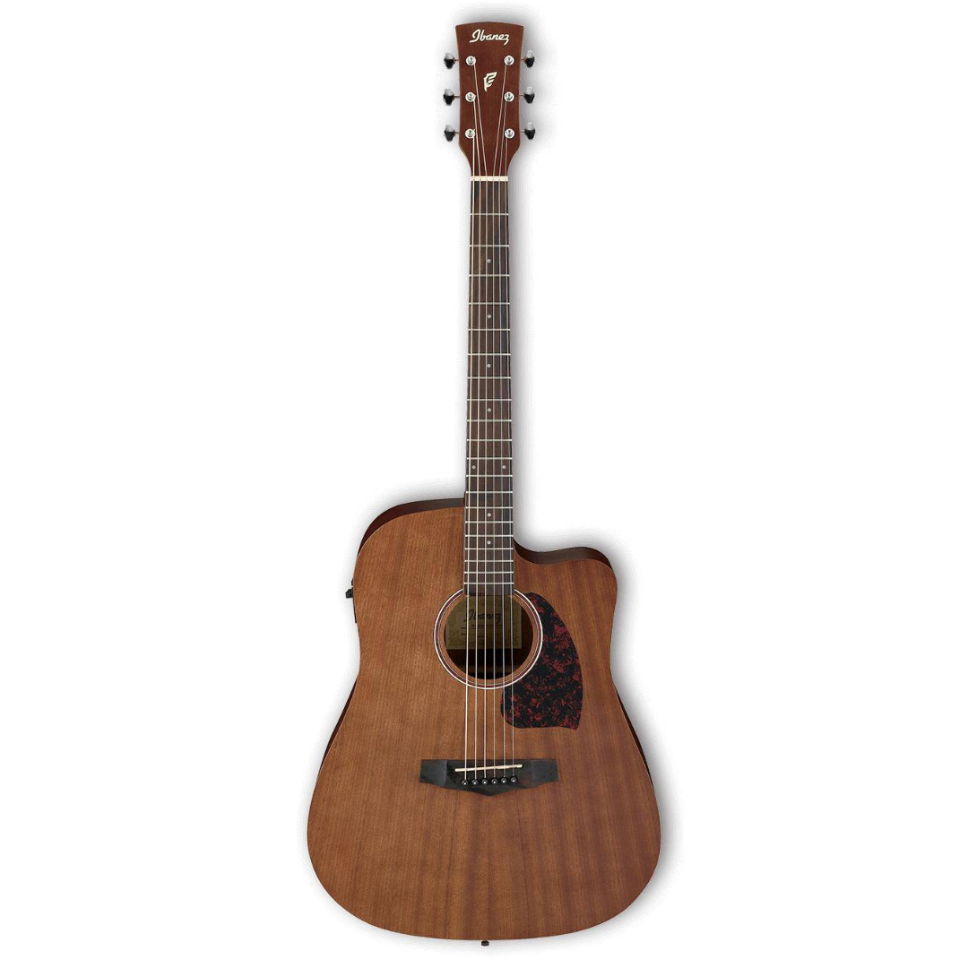 IBANEZ PERFORMANCE SERIES PF12MHCE DREADNOUGHT ALL MAHOGANY OPEN PORE, IBANEZ, ACOUSTIC GUITAR, ibanez-acoustic-guitar-ibapf12mhce-opn, ZOSO MUSIC SDN BHD
