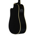 IBANEZ PF15ECE PF SERIES ACOUSTIC GUITAR CUTAWAY WITH EQ BK (BLACK), IBANEZ, ACOUSTIC GUITAR, ibanez-acoustic-guitar-ibapf15ece-bk, ZOSO MUSIC SDN BHD