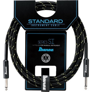 IBANEZ SHIELDED GUITAR CABLE SI10 BG 10FEET, IBANEZ, CABLES, ibanez-audio-cable-accessory-ibasi10-bg, ZOSO MUSIC SDN BHD
