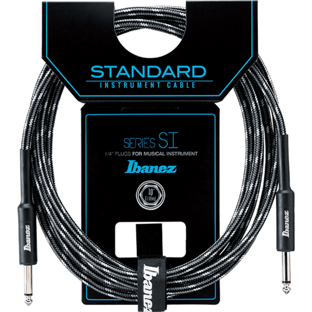 IBANEZ STANDARD GUITAR CABLE SI10 CCT 10FEET, IBANEZ, CABLES, ibanez-audio-cable-accessory-ibasi10-cct, ZOSO MUSIC SDN BHD