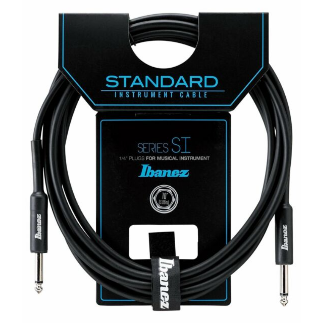 IBANEZ STANDARD GUITAR CABLE SI10 10FEET, IBANEZ, CABLES, ibanez-audio-cable-accessory-ibasi10, ZOSO MUSIC SDN BHD