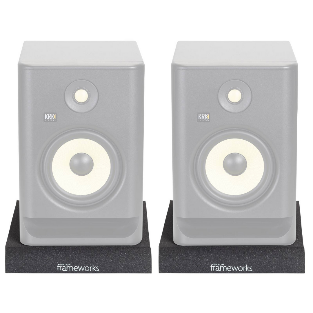 GATOR FRAMEWORKS STUDIO MONITOR ISOLATION PADS - MEDIUM, GATOR, ACCESSORIES, gator-accessories-gfw-isopad-md, ZOSO MUSIC SDN BHD