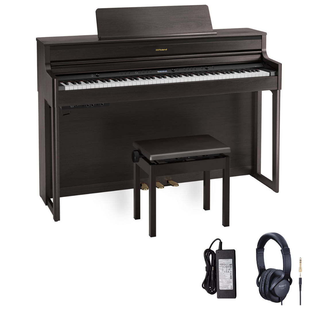 Roland HP704 88-keys Digital Piano with Piano Bench - Dark Rosewood (HP-704 HP 704), ROLAND, DIGITAL PIANO, roland-digital-piano-hp704dr, ZOSO MUSIC SDN BHD