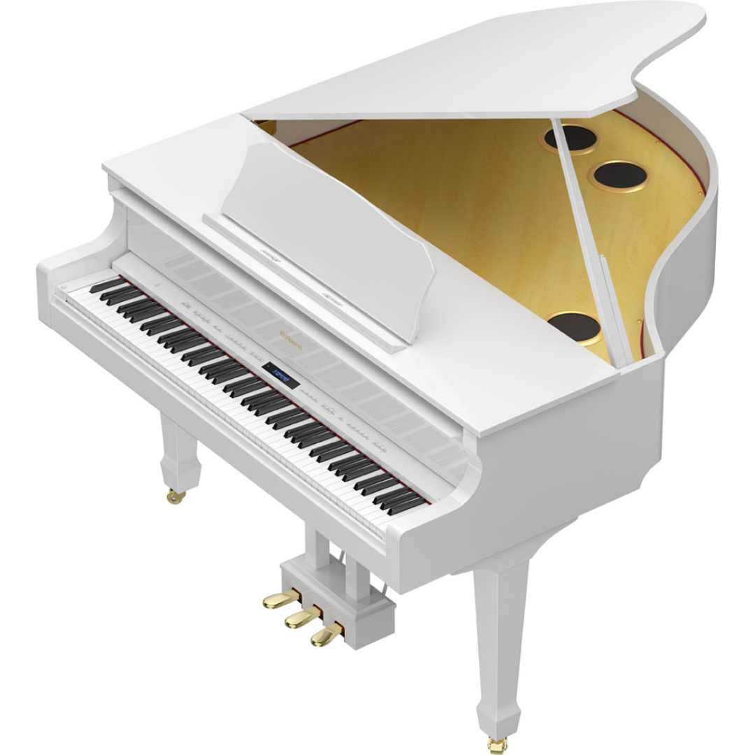 Roland GP-609 88-Keys Digital Grand Piano Polished White (GP609 GP 609) , ROLAND, DIGITAL PIANO, roland-digital-piano-gp-609pw, ZOSO MUSIC SDN BHD