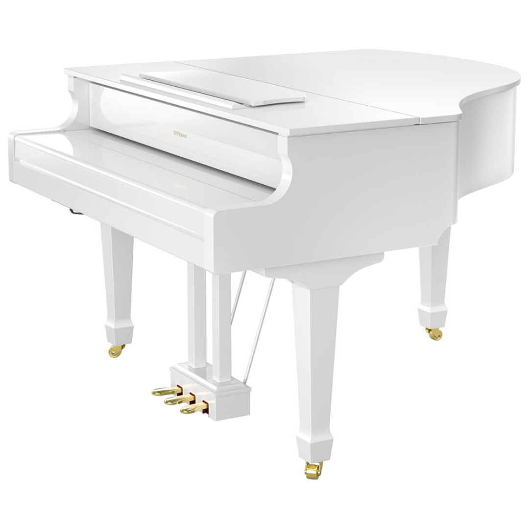 Roland GP-609 88-Keys Digital Grand Piano Polished White (GP609 GP 609) , ROLAND, DIGITAL PIANO, roland-digital-piano-gp-609pw, ZOSO MUSIC SDN BHD