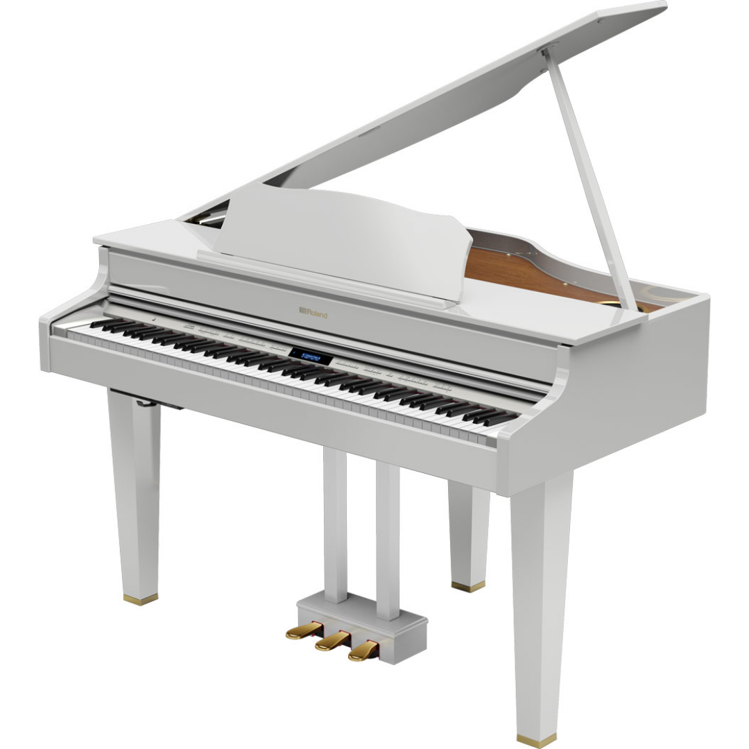 Roland GP-607 88-Keys Digital Grand Piano Polished White (GP607 GP 607), ROLAND, DIGITAL PIANO, roland-digital-piano-gp-607wh, ZOSO MUSIC SDN BHD