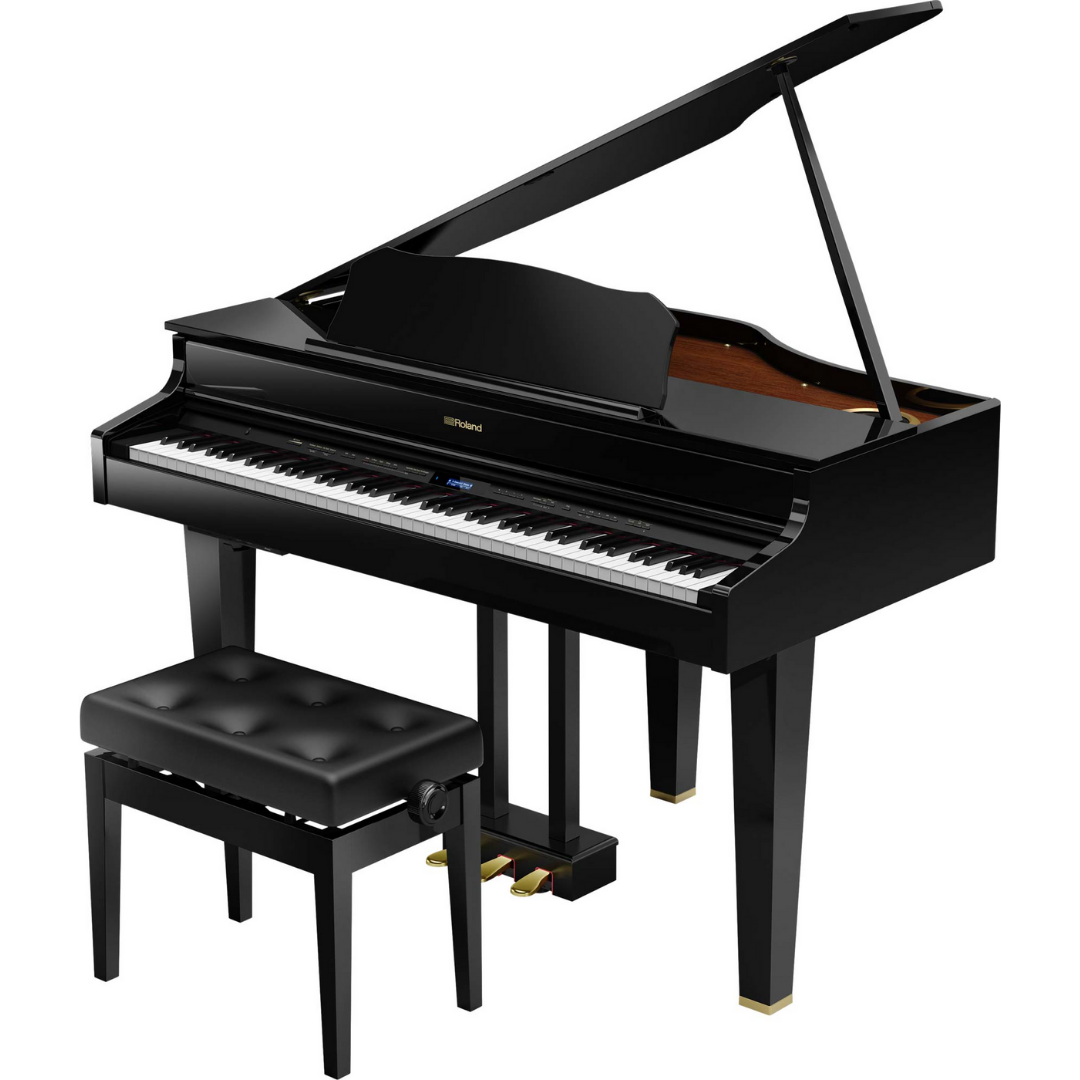 Roland GP-607 88-Keys Digital Grand Piano Polished Ebony (GP607 GP 607), ROLAND, DIGITAL PIANO, roland-digital-piano-gp-607pe, ZOSO MUSIC SDN BHD