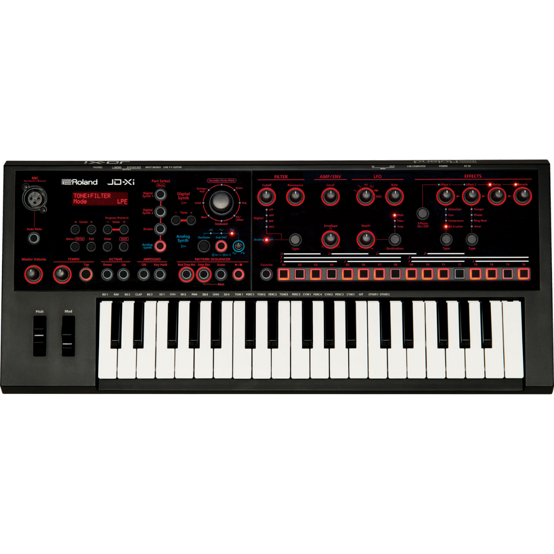 Roland JD-Xi Interactive Analog/Digital Crossover Synthesizer, ROLAND, SYNTHESIZER, roland-synthesizer-jd-xi, ZOSO MUSIC SDN BHD