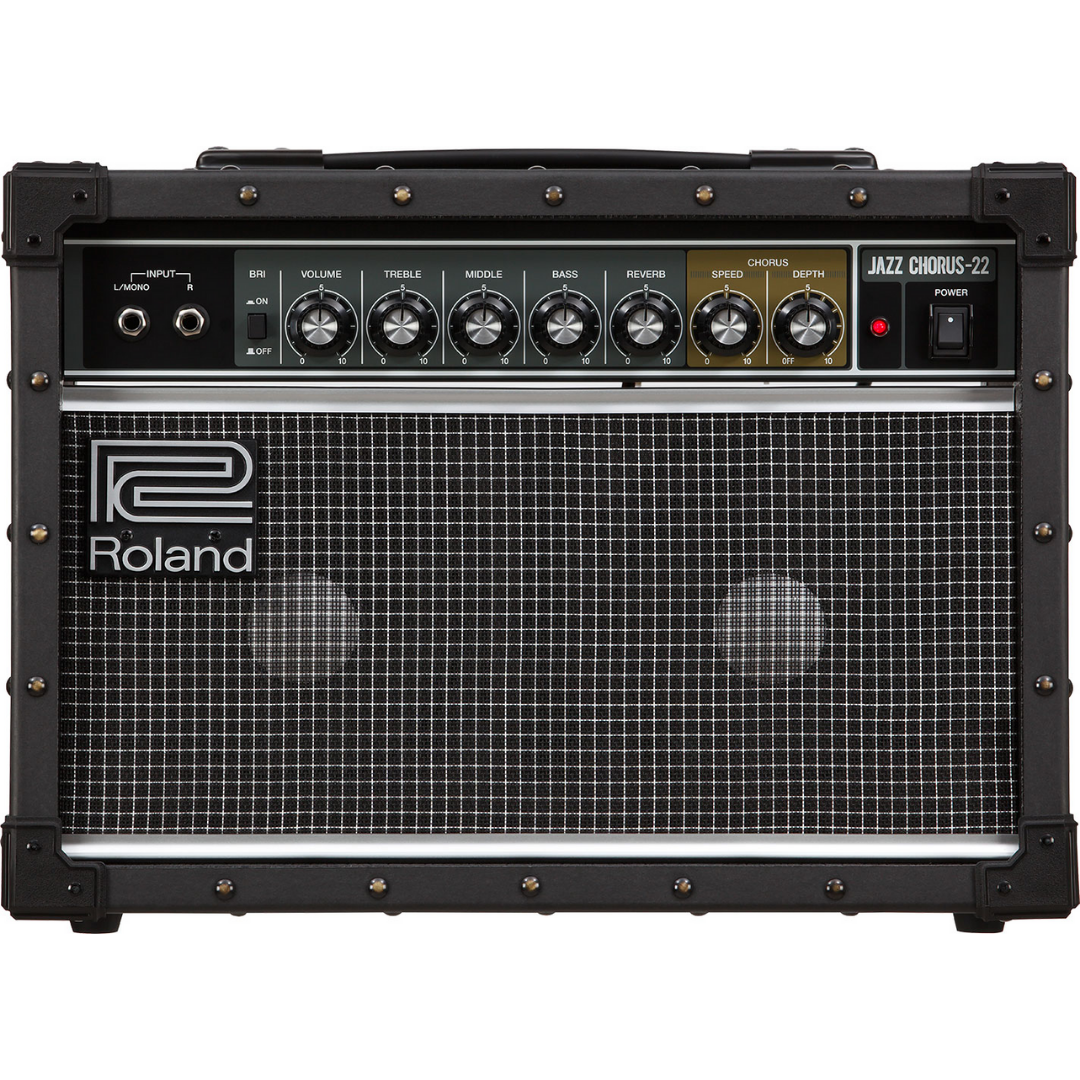 Roland JC-22 Jazz Chorus 30-watt 2x6.5 Stereo Combo Amplifier (JC22), ROLAND, GUITAR AMPLIFIER, roland-guitar-amplifier-jc-22, ZOSO MUSIC SDN BHD