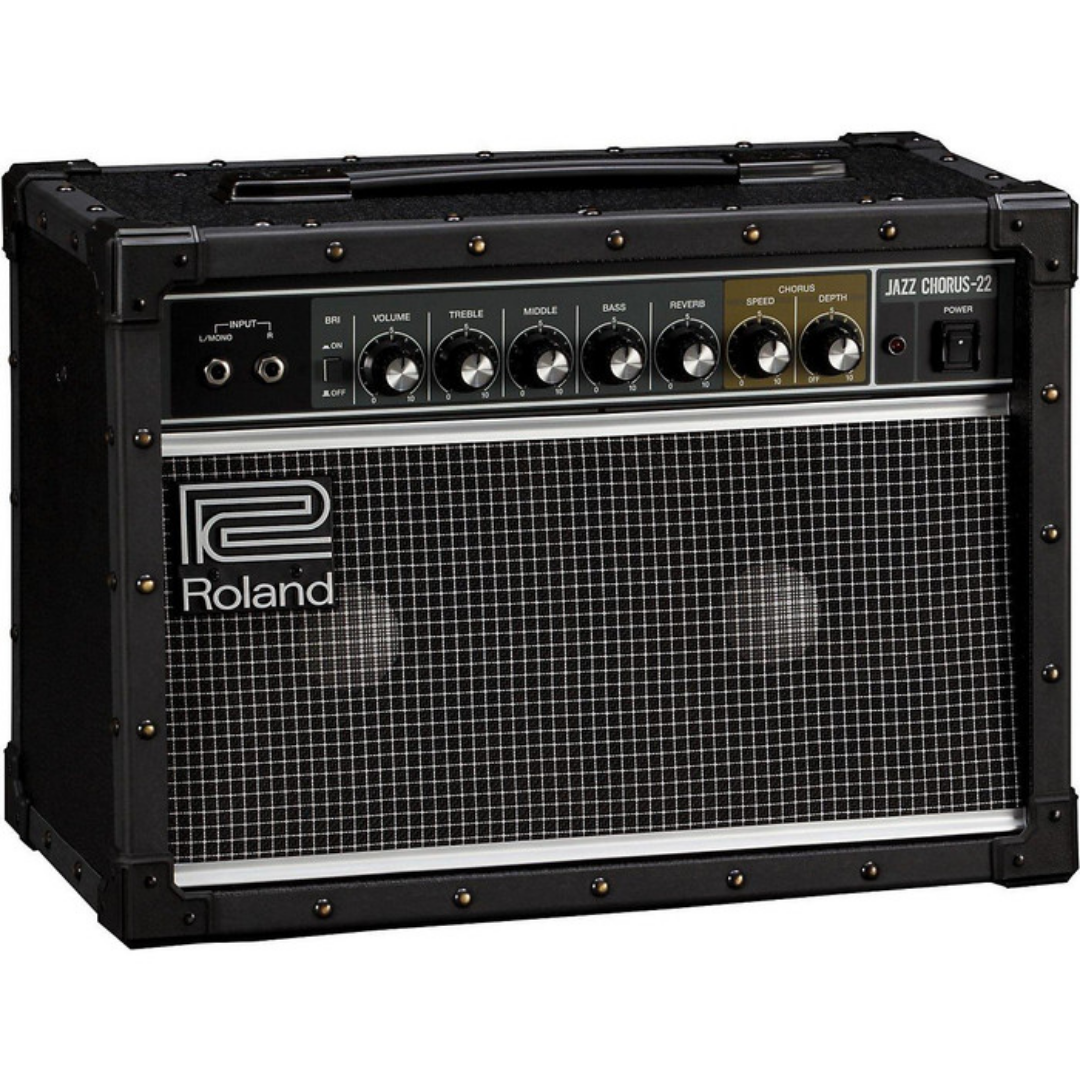 Roland JC-22 Jazz Chorus 30-watt 2x6.5 Stereo Combo Amplifier (JC22), ROLAND, GUITAR AMPLIFIER, roland-guitar-amplifier-jc-22, ZOSO MUSIC SDN BHD