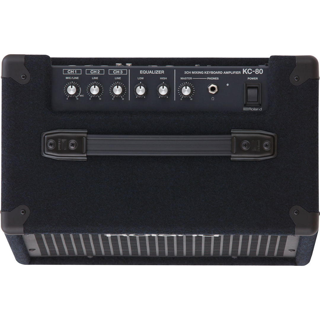 Roland KC-80 50-Watt 10inch 3-Channel Keyboard Amplifier (KC80), ROLAND, KEYBOARD AMPLIFIER, roland-keyboard-amplifier-kc-80, ZOSO MUSIC SDN BHD