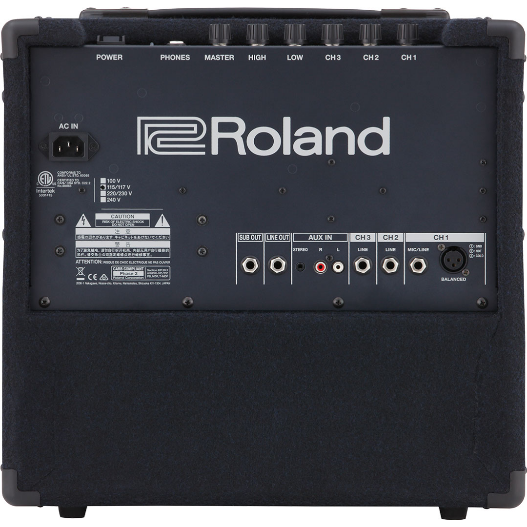 Roland KC-80 50-Watt 10inch 3-Channel Keyboard Amplifier (KC80), ROLAND, KEYBOARD AMPLIFIER, roland-keyboard-amplifier-kc-80, ZOSO MUSIC SDN BHD