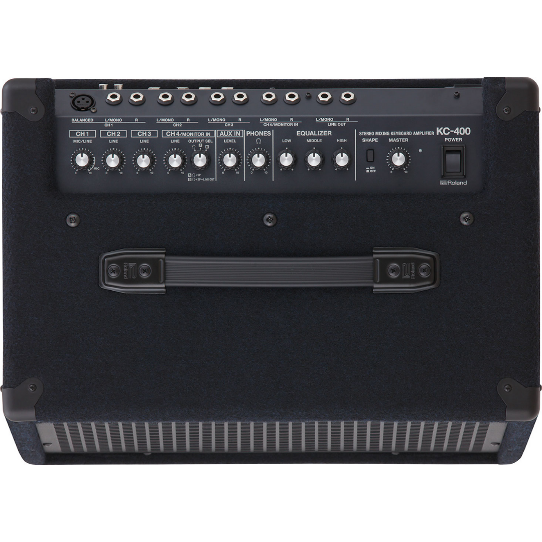 Roland KC-400 150-Watt 12inch 4-Channel Keyboard Amplifier (KC400), ROLAND, KEYBOARD AMPLIFIER, roland-keyboard-amplifier-kc-400, ZOSO MUSIC SDN BHD