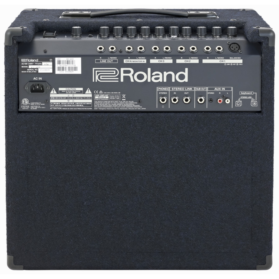 Roland KC-400 150-Watt 12inch 4-Channel Keyboard Amplifier (KC400), ROLAND, KEYBOARD AMPLIFIER, roland-keyboard-amplifier-kc-400, ZOSO MUSIC SDN BHD