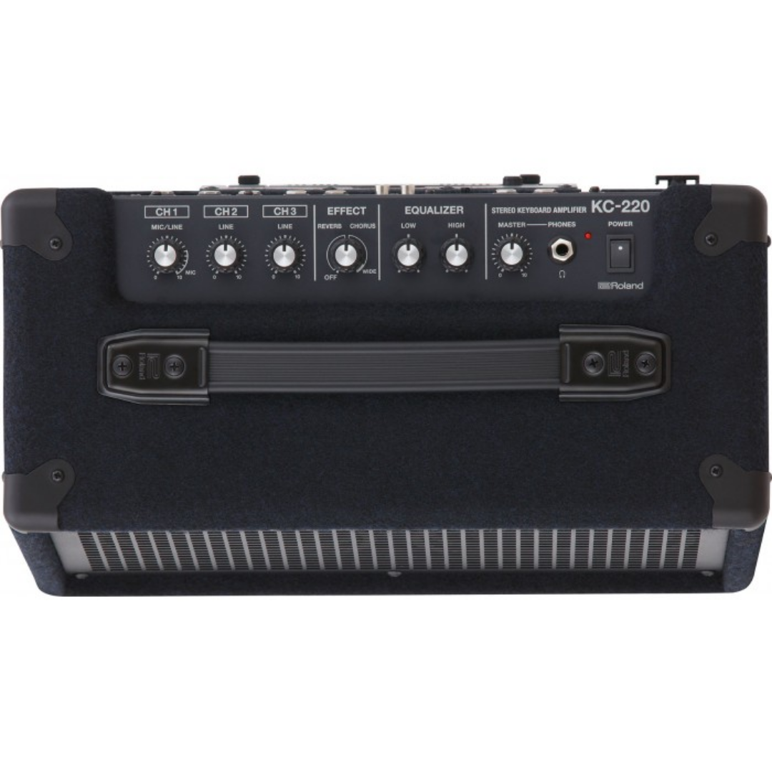 Roland KC-220 30-Watt 2x6.5 3-Channel Keyboard Amplifier (KC220), ROLAND, KEYBOARD AMPLIFIER, roland-keyboard-amplifier-kc-220, ZOSO MUSIC SDN BHD