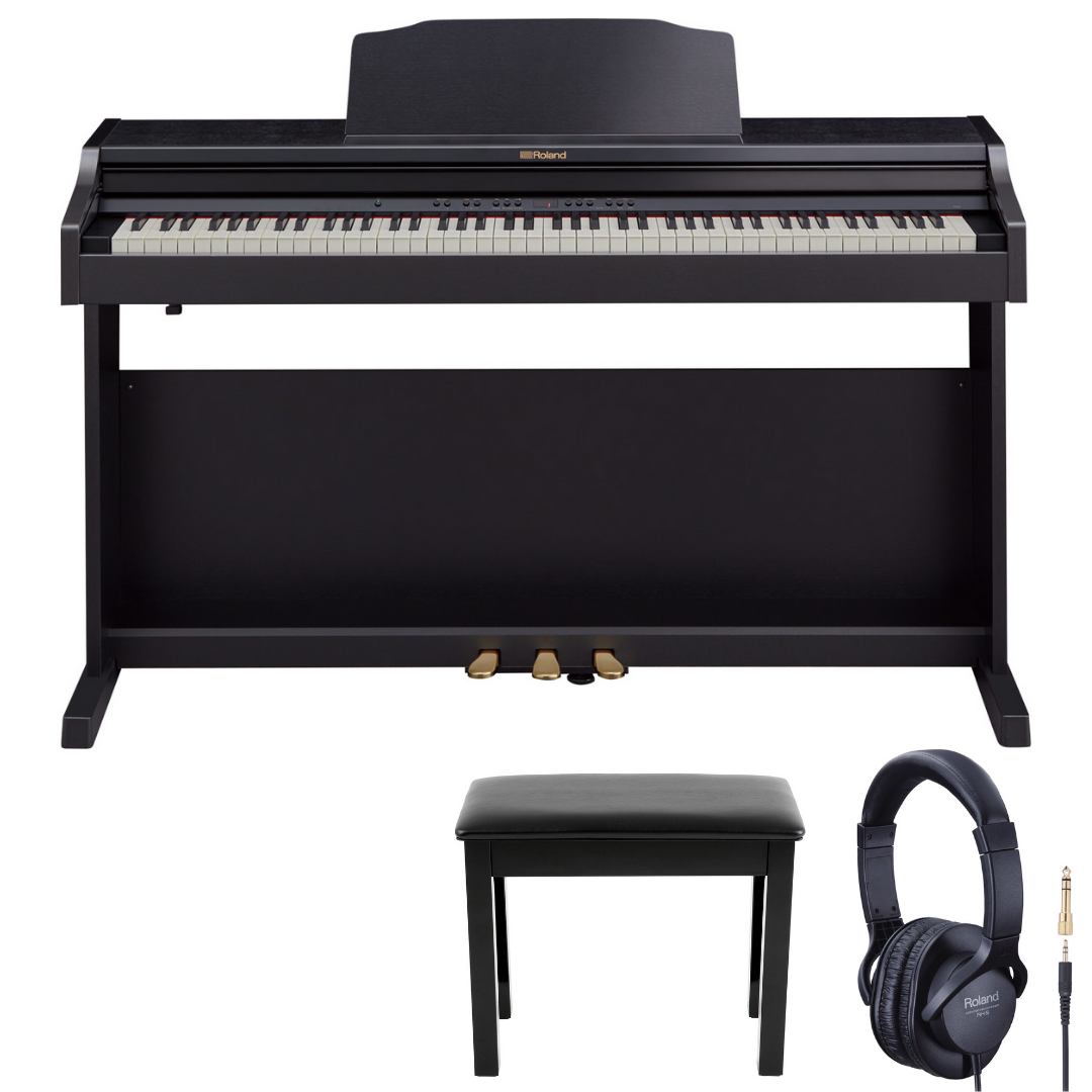 Roland RP501R 88-key Digital Piano with FREE RH-5 Headphone - Contemporary Black (RP-501R RP 501R), ROLAND, DIGITAL PIANO, roland-digital-piano-rp-501r-cb, ZOSO MUSIC SDN BHD