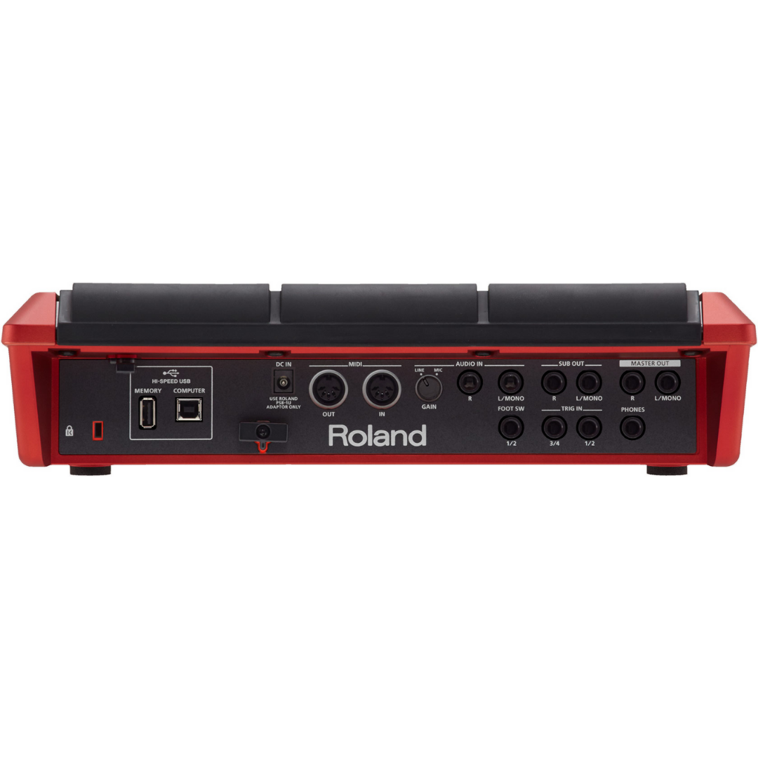 Roland SPD-SX Special Edition Sampling Percussion Pad - Red (SPD-SX), ROLAND, ELECTRONIC DRUM, roland-electronic-drum-spd-sx-sl, ZOSO MUSIC SDN BHD