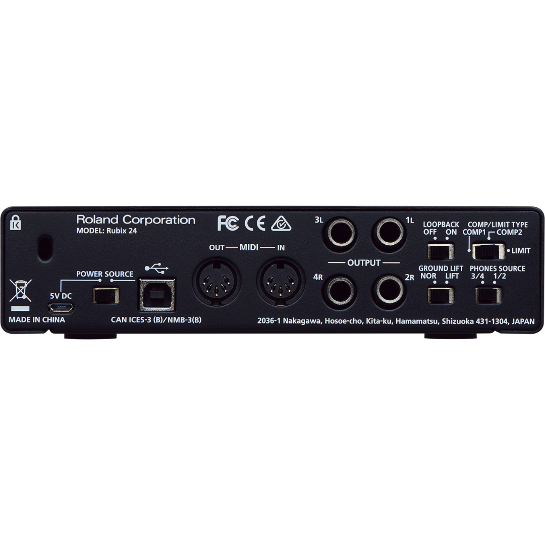 Roland Rubix24 USB Audio Interface (RUBIX-24 / RUBIX 24), ROLAND, AUDIO INTERFACE, roland-audio-interface-rubix-24, ZOSO MUSIC SDN BHD