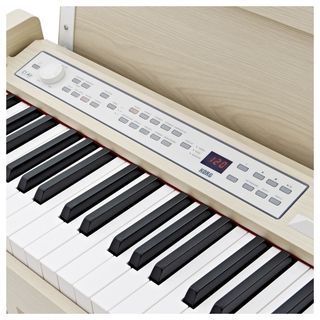Korg C1 Air Digital Piano with Keyboard Bench - White Ash (C1AIR / C-1) , KORG, DIGITAL PIANO, korg-digital-piano-c1air-wa, ZOSO MUSIC SDN BHD