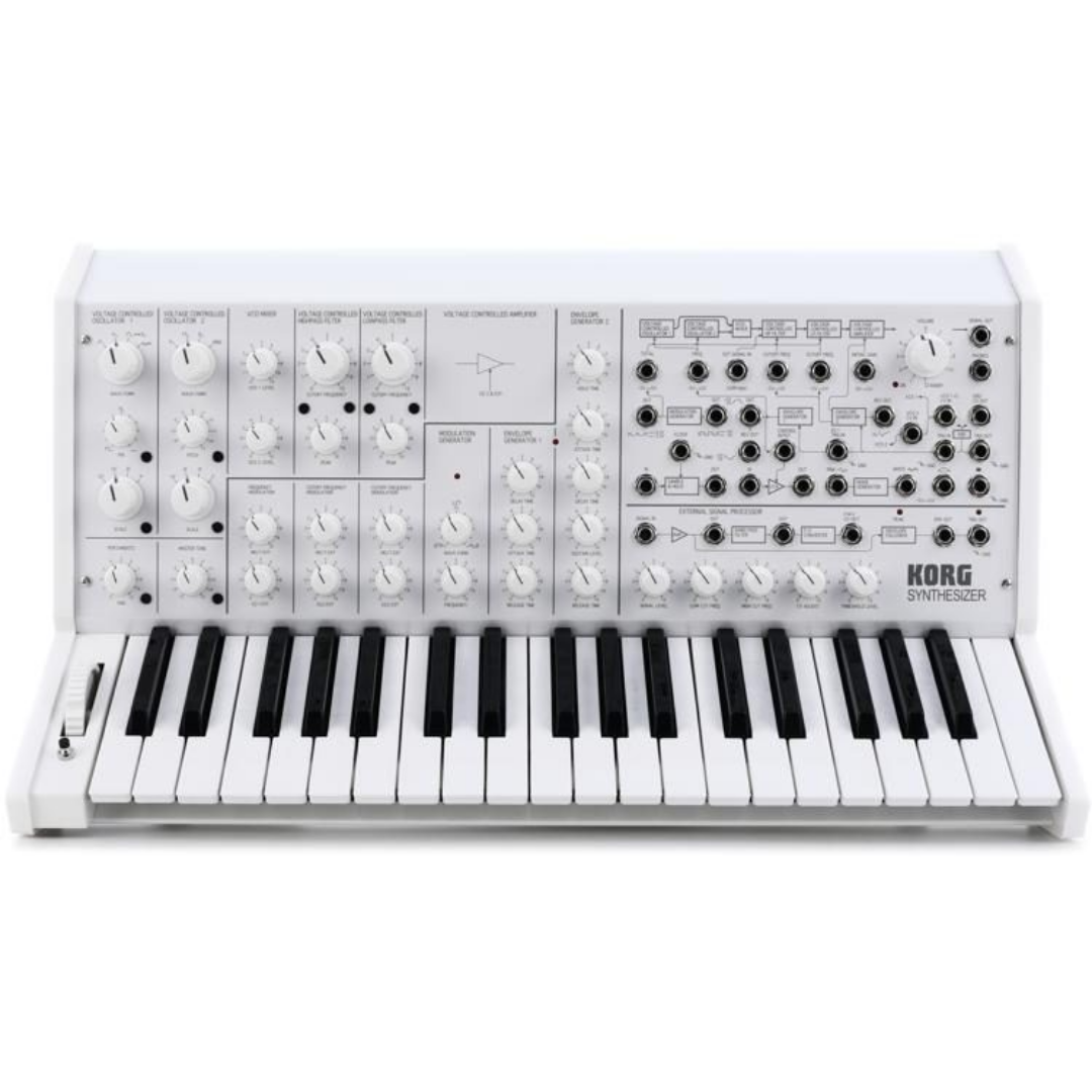 Korg MS-20 FS Full-size MS-20 Synthesizer - White (MS20), KORG, SYNTHESIZER, korg-synthesizer-ms20fs-wh, ZOSO MUSIC SDN BHD