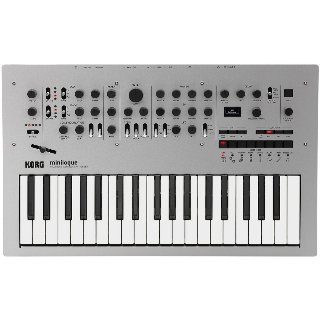 Korg Minilogue Polyphonic Analogue Synthesizer, KORG, SYNTHESIZER, korg-synthesizer-minilogue, ZOSO MUSIC SDN BHD