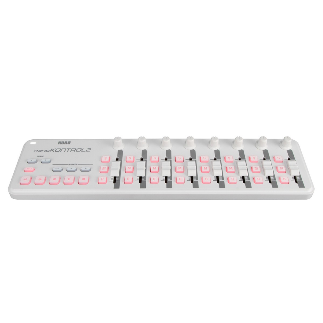 KORG NANOKONTROL2 SLIM-LINE USB MIDI CONTROLLER CONTROL SURFACE WHITE, KORG, CONTROL SURFACE, korg-control-surface-korg-nanokontrol2-wh, ZOSO MUSIC SDN BHD