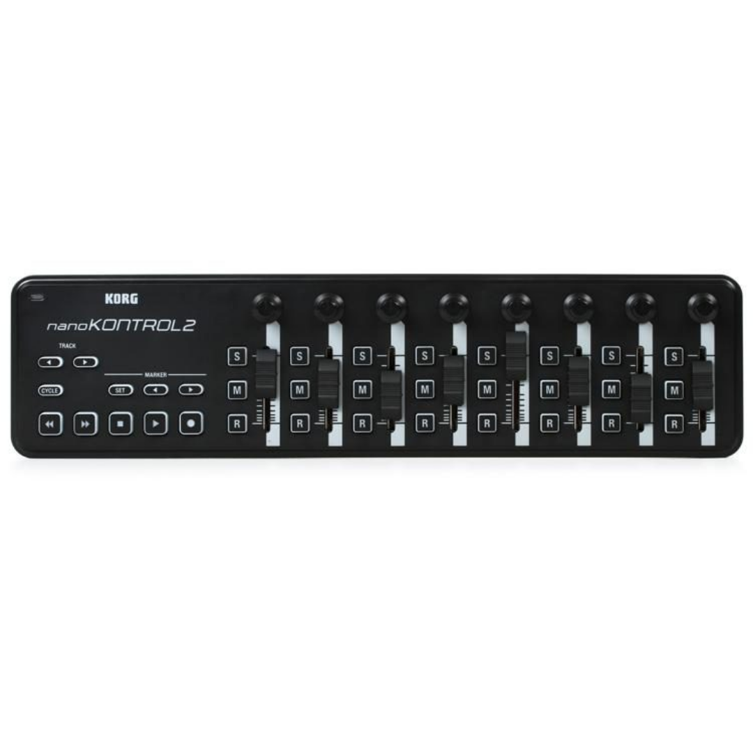 Korg nanoKONTROL2 MIDI Control Surface - Black (nanoKONTROL 2), KORG, MIDI CONTROLLER, korg-midi-controller-nanokontrol2-bk, ZOSO MUSIC SDN BHD