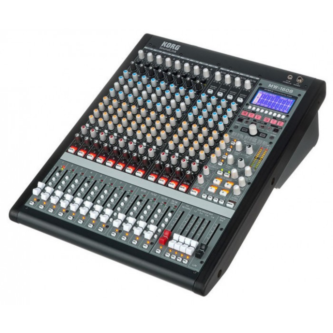 Korg MW-1608 16-Channel Hybrid Mixer (MW1608), KORG, MIXER, korg-mixer-mw1608, ZOSO MUSIC SDN BHD