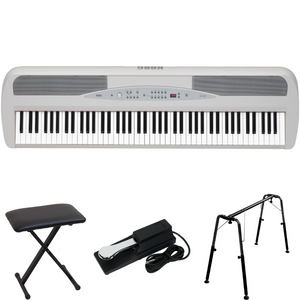 Korg SP-280 88-Key Digital Piano with Keyboard Bench - White (SP280) , KORG, DIGITAL PIANO, korg-digital-piano-sp280-wh, ZOSO MUSIC SDN BHD