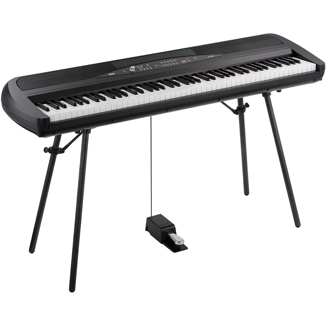 Korg SP-280 88-Key Digital Piano with Keyboard Bench - Black (SP280), KORG, DIGITAL PIANO, korg-digital-piano-sp280-bk, ZOSO MUSIC SDN BHD