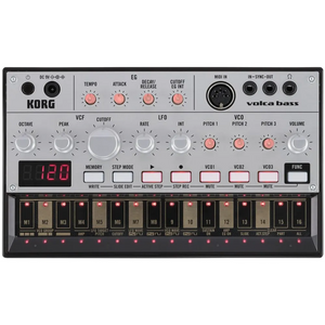 Korg Volca Bass Analogue Bass Machine (Volca-Bass), KORG, SEQUENCER, korg-sequencer-volca-bass, ZOSO MUSIC SDN BHD