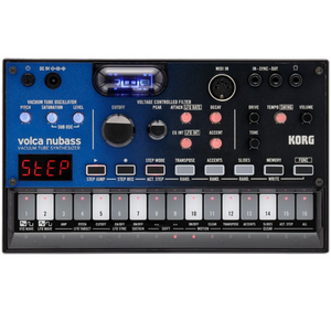Korg Volca NuBass Vacuum Tube Bass Synth (Volca-NuBass), KORG, SYNTHESIZER, korg-synthesizer-volca-nubass, ZOSO MUSIC SDN BHD